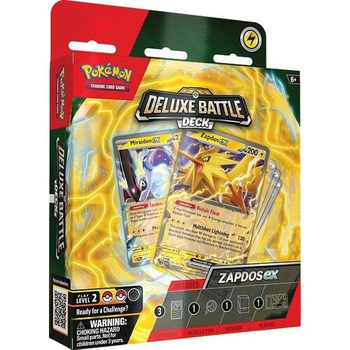 Pokemon Deluxe Battle Deck Ninetales ex &amp;amp; Zapdos ex karte, (22117177) Slike