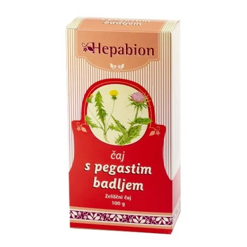  Hepabion, čaj s pegastim badljem