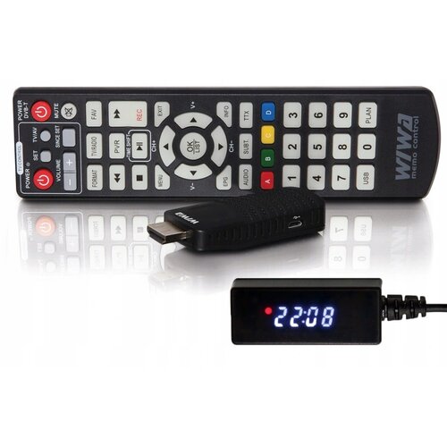 WIWA DVB-T /T2 H.265 MINI LED Tuner Slike