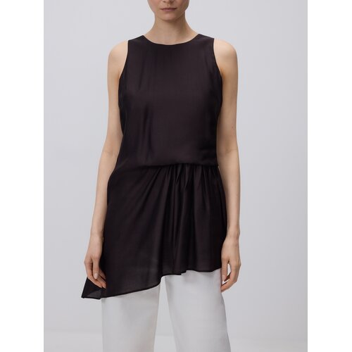 Reserved Bluza s asimetričnim dnom - tamnosmeđe Cene
