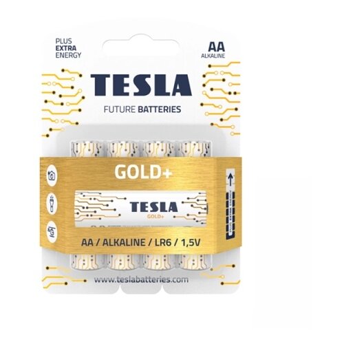 Tesla GOLD + Alkaline battery AA 4 kom. Cene