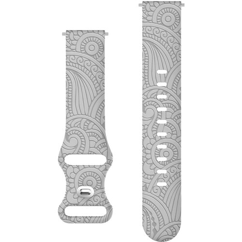 Carven Pattern silikonska narukvica za sat 20mm - Grey Cijene