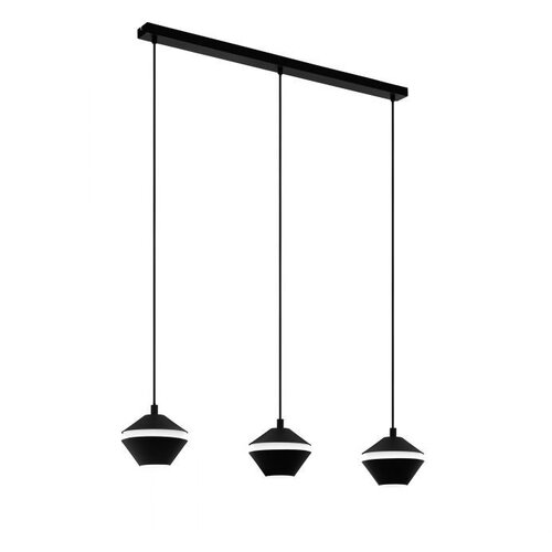 Eglo perpigo visilica/3, gu10, 3x5w, crno/bijela Slike