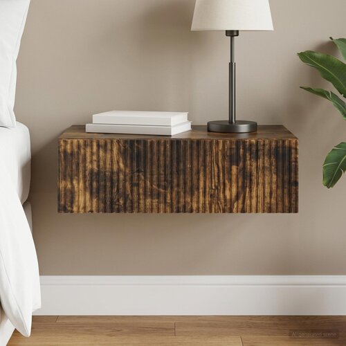 Stolna montirana na zid 59 x 34,5 x 17 cm Konstruirano drvo Slike