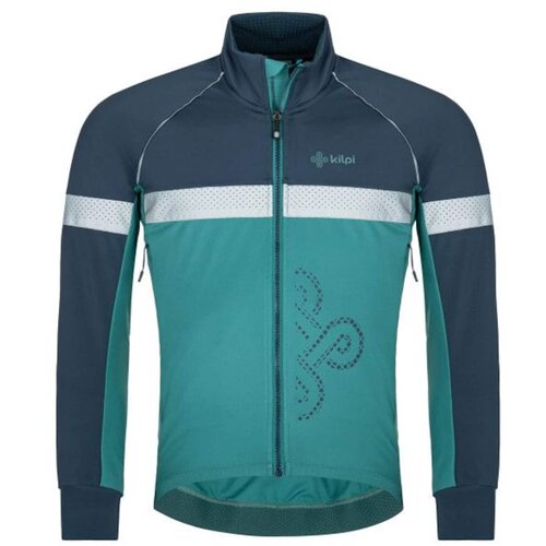 Kilpi Men's softshell cycling jacket NERETO-M dark green Cene