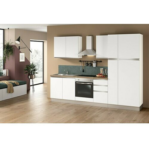 Marinelli Cucine Montažna kuhinja Luce (Širina: 285 cm, S električnim uređajima) Cijene
