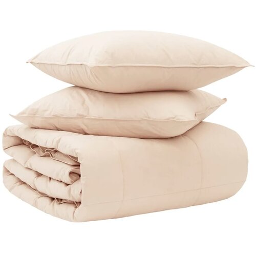  Set deka 2 kom. 135 x 220 cm Sve sezone Kapok vlakno Bež - 135 x 220 cm 65 x 65 cm Slike
