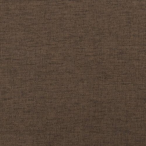  Klupa smeđa 70 x 35 x 41 cm od tkanine Slike
