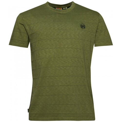 Superdry Majice & Polo majice Vintage texture Zelena Cene