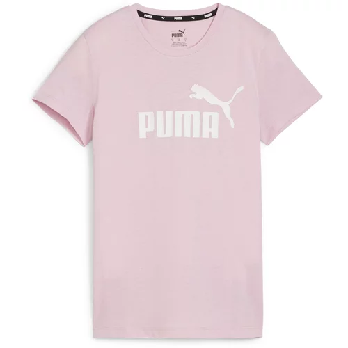 Puma Tehnička sportska majica 'Essentials Heather' pastelno ljubičasta / bijela