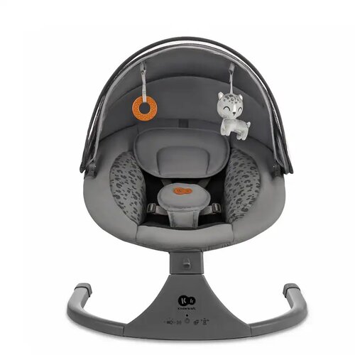 Kinderkraft Električna gugalnica LUMI 2, Dark Grey Slike