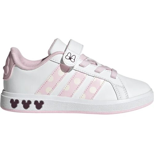 Adidas Patike za devojčice Grand Court Minnie El K, Belo-Roze Cene