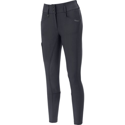 Pikeur Softshell zimske jahalne hlače CANDELA, dark shadow - 38 Slike