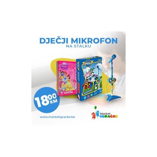  Dječji mikrofon na stalku Cijene