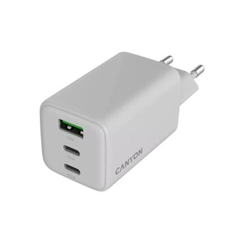  charger CU65ACC GaN 65W 2xPD 1xQC EU White Slike