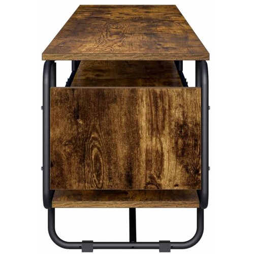  TV stalak 180 x 36 x 45 cm Dimljeni hrast Konstruirano drvo - Dimljeni hrast 180 x 36 x 45 cm Slike