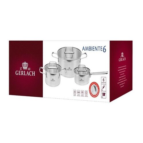 Gerlach Set loncev Ambiente, 6 kosov, (5000256278) Slike