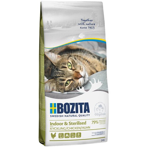 Bozita Feline Indoor &amp;amp; Sterilised - 2 kg Slike