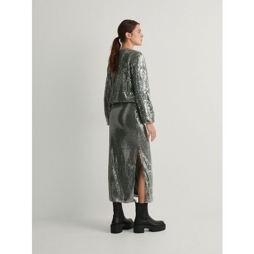 Reserved Ladies` skirt - kaki Slike