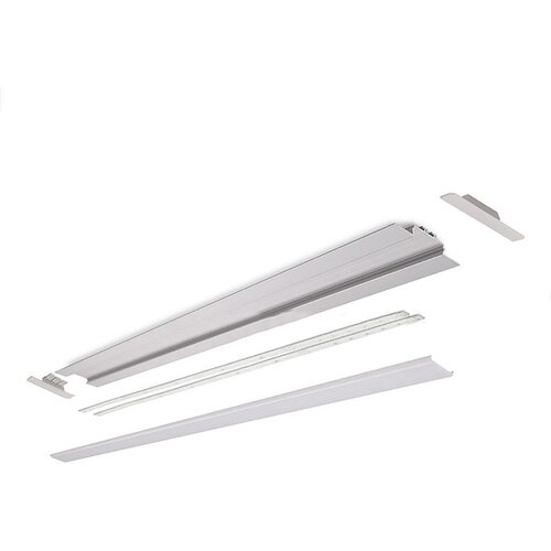 KLUS LED profil OPAC-30 ALU - vgradni, mat Slike