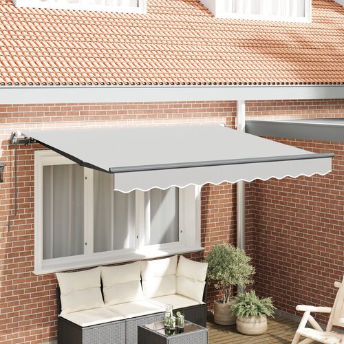 vidaXL Povlačni ručni okvir tende 2.5x2 m metal Cijene