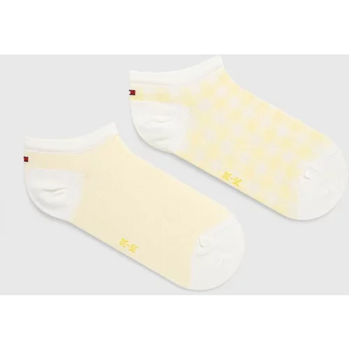 Tommy Hilfiger Čarape 2-pack za žene, boja: žuta