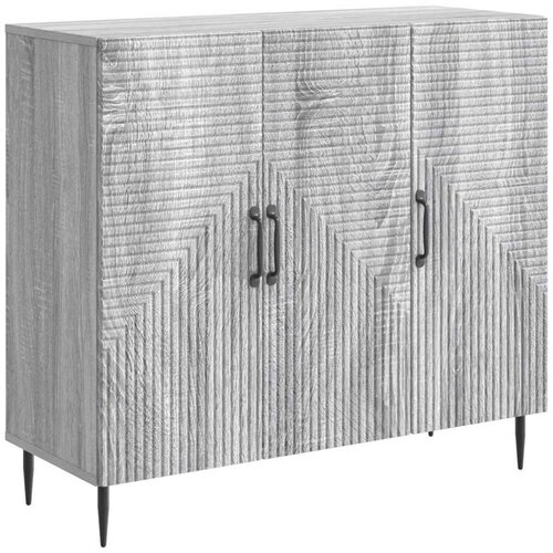  Kreveta Siva sonoma 89 x 34 5 x 80 cm Konstruirano drvo - Siva sonoma Cene