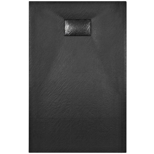 VidaXL Kada za tu&amp;scaron; SMC crna 100 x 80 cm Slike
