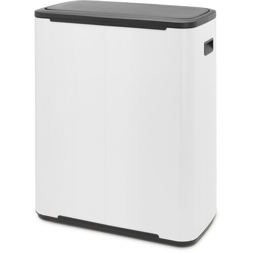 Brabantia Ko&amp;scaron; za dotik Bo 2 x 30 L. - White Slike