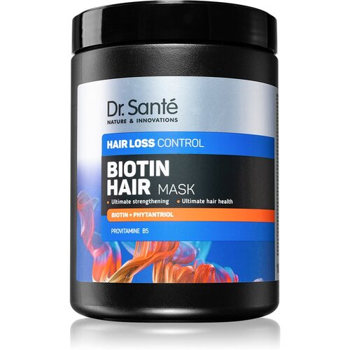 Dr. Sant&amp;eacute; Biotin Hair maska za jačanje oslabljene kose s tendecijom opadanja 1000 ml Slike