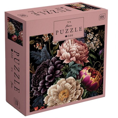 Puzzle 500 KOM FLOWERS 4 INTERDRUK Cene