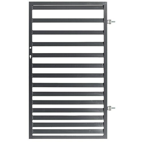 Polbram Vrata za ogradu Selena, pocinčano željezo (90 x 150 cm, Antracit, Namijenjeno za: Desno otvaranje) Cijene