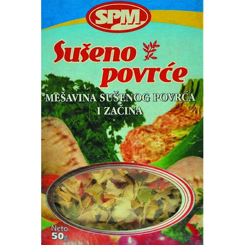 Spm Me&amp;scaron;avina su&amp;scaron;enog povrća i začina, 50g Slike