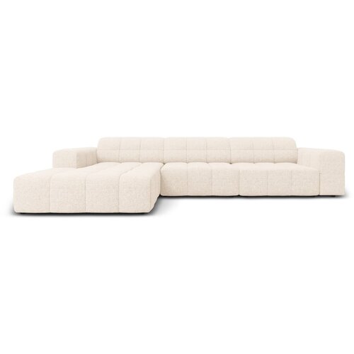Cosmopolitan Design kremno bela kotna sedežna garnitura (levi kot) chicago &amp;ndash; Slike