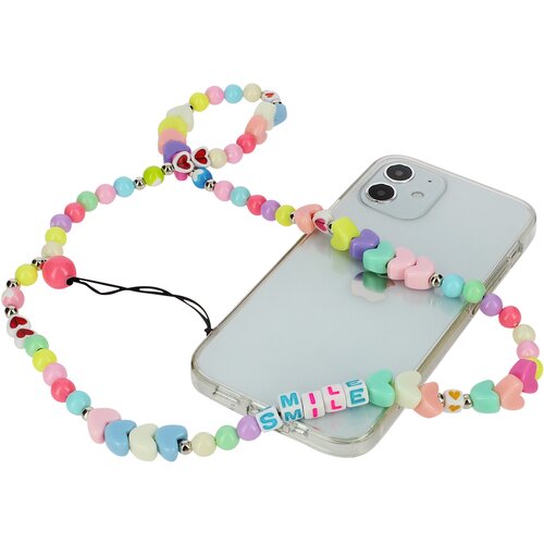 AVIZAR Obesek za telefon 65 cm Pearls and Smile, kolekcija Smile, (20763717) Cene