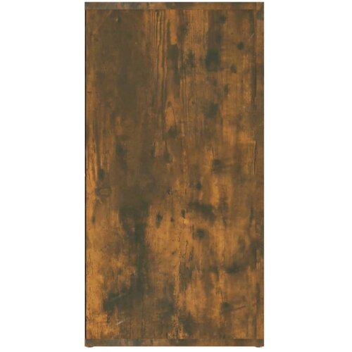  Komoda boja dimljenog hrasta 120 x 36 x 69 cm konstruirano drvo Slike