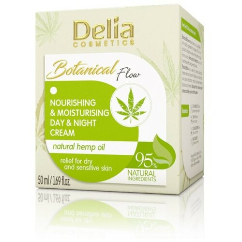 Delia krema za lice sa prirodnim uljem konoplje 50 ml Slike