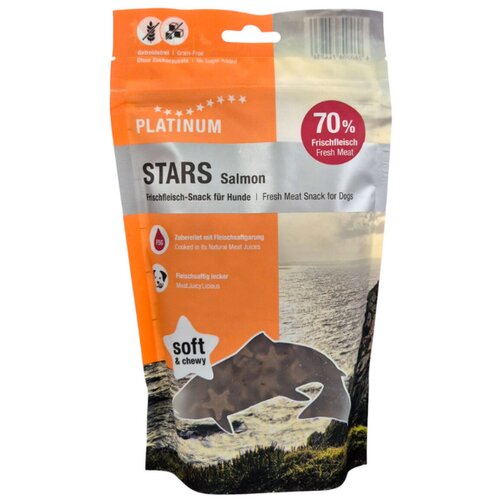 Platinum pribolj&amp;scaron;ek za pse Stars Losos 185 g Slike