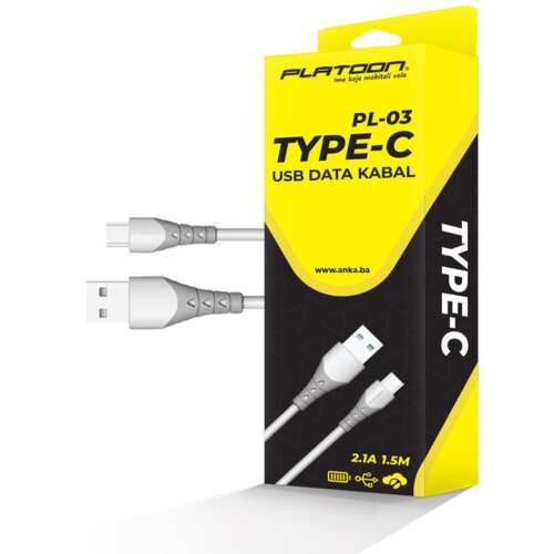  KABL USB DATA PL-03 1,5m 3.1A TYPE-C PL-03 PLATOON Cijene