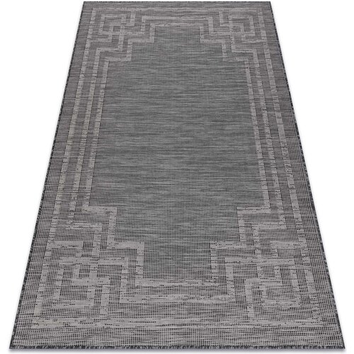 RugsX Preproge Preproga v videzu sisala plo&scaron;čati kruh PATIO 155x220 cm Črna Cene