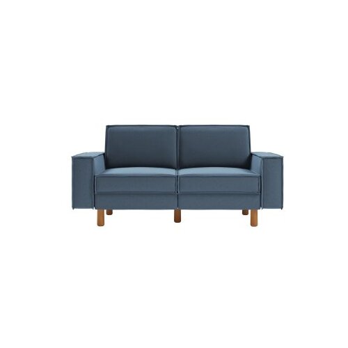 Atelier Del Sofa 2-Seat sofa sparrow 2 ocean blue walnut Slike