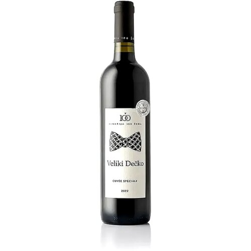  100 Žena Crveno vino Veliki Dečko, 0.75l Slike