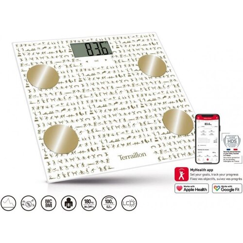 Terraillon PAMETNA VAGA Terraillon Body Athlete Connect osobne vaga, (3094570154345) Slike