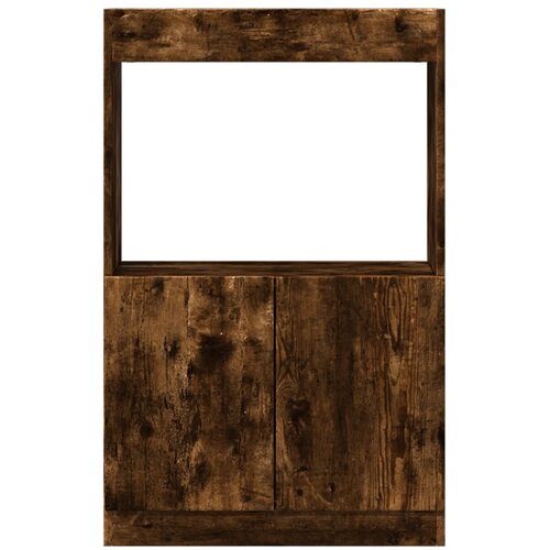  Visoka komoda boja hrasta 63x33x100 cm od konstruiranog drva Slike