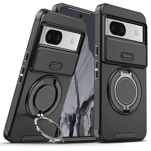  Torbica camshield ring stand za google pixel 8A crna Cene