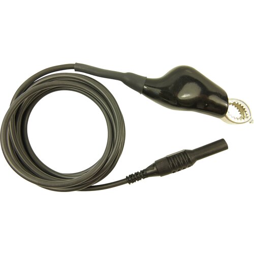 Cliff Merilni kabel \, [vtikač 4 mm - krokodilska sponka]\, 1\,2 m\, črne barve\, CIH22110, (20422257) Slike