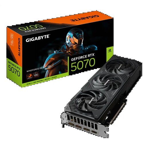 Gigabyte Graficka karta GeForce RTX 5070 Windforce OC GDDR7 12GB 192bit 3xDP/HDMI Cene