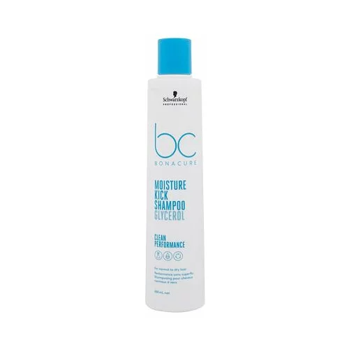 Schwarzkopf Professional BC Bonacure Moisture Kick Glycerol šampon za normalne lase za suhe lase 250 ml za ženske