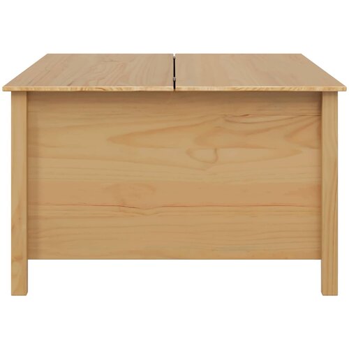  Kava Stol s ladicama HILL Medeno smeđa 79.5 x 79.5 x 49 cm Slike