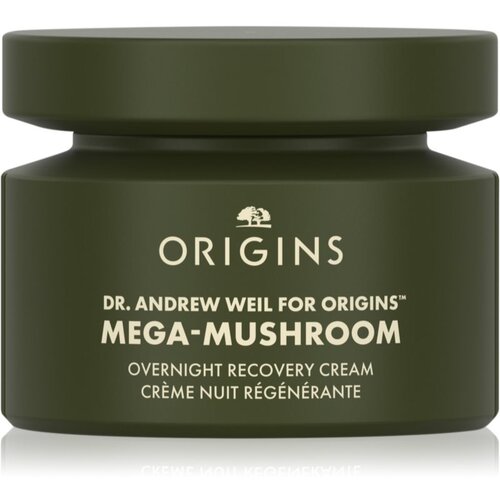 Origins Dr. Andrew Weil for ™ Mega-Mushroom Overnight Recovery Cream pomirjevalna in vlažilna maska za noč 50 ml Cene